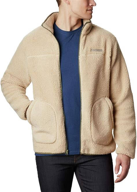 Columbia Mens Rugged Ridge Ii Full Zip Sherpa Jacket Clothing