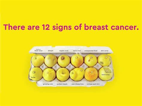 Know Your Lemons 12 Signs Of Breast Cancer Health Partnership Clinic