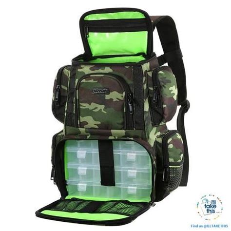 Fishermans Backpack Get Serious With Your Fishing Tackle Organization