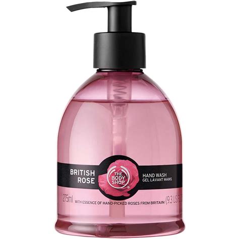 The Body Shop British Rose Hand Wash Liquid Soap Household Shop