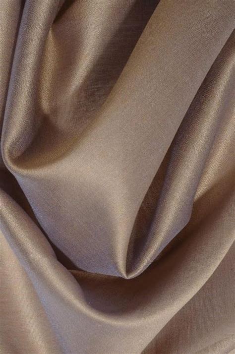 Medium Grey Cotton Indian Silk Fabric By The Yard