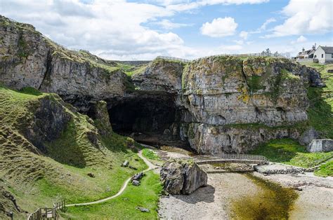 Vikings In Smoo Cave Visit A Cave In Scotland Where Kelpies Gather And