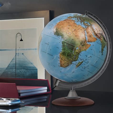 Tactile Raised Relief Globe Shop Decorative Desk Globes Ultimate Globes