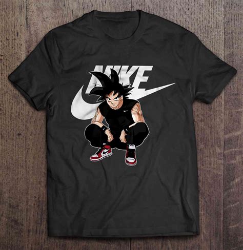 Dragon ball z nike shirt. Dragonball Songoku Nike Version2 - T-shirts | TeeHerivar