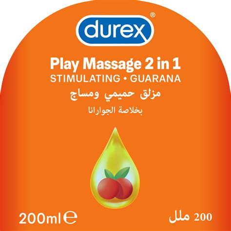 Durex Play Massage 2in1 Stimulating Guarana 200ml Online At Best Price