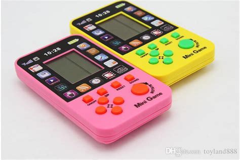 Zc 3060a Retro Classic Childhood Tetris Handheld Game Players Lcd