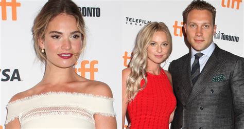 Lily James Jai Courtney Are The Exception At Tiff Watch
