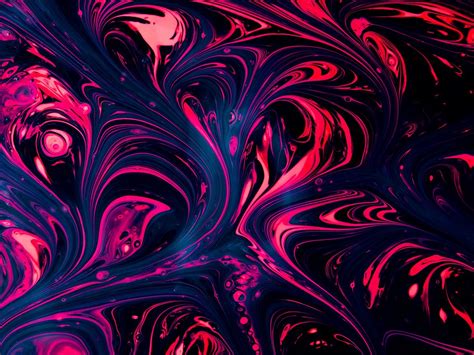 Download Wallpaper 1152x864 Paint Stains Abstraction Purple Standard