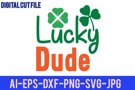 Lucky Dude Svg Design Graphic By Lima Creative · Creative Fabrica