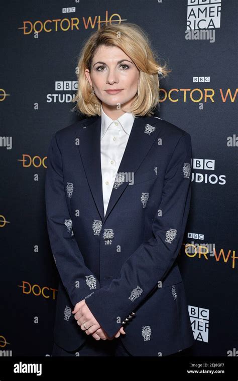 Actress Jodie Whittaker The First Female Dr Who Attends The Bbc