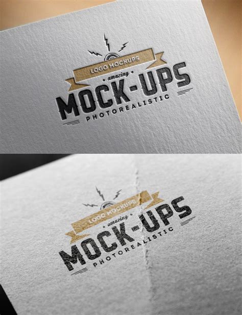 Free 24 Photorealistic Logo Branding Psd Mockups In Psd Indesign Ai