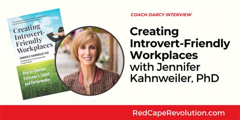 Creating Introvert Friendly Workplaces With Jennifer Kahnweiler Video