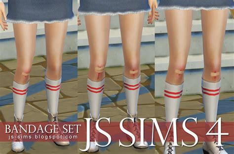 My Sims 4 Blog Bandages By Js Sims 4