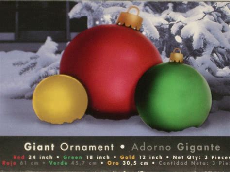 These holiballs come in two sizes as well! Giant Inflatable Christmas Decorations Photograph | Giant In