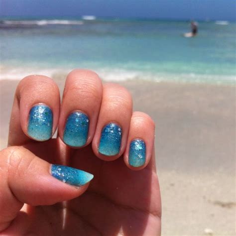 Ocean Nails At The Ocean Waikiki Beach Honolulu Hawaii Hawaiian