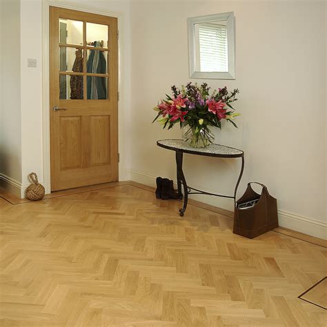 Oak Parquet Premier Unsealed 400 X 100 X 20 Mm The Natural Wood Floor Co