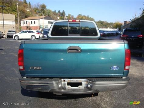 1997 Pacific Green Metallic Ford F150 Xlt Extended Cab 38413529 Photo