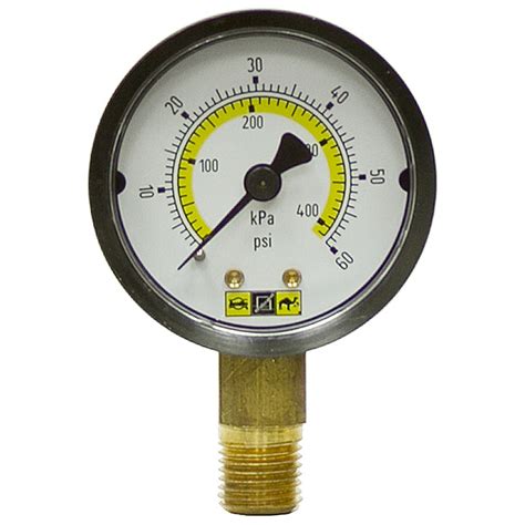 60 Psi 2 Face Dry Gauge Pressure And Vacuum Gauges Pressure Gauges