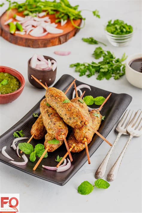 Chicken Seekh Kabab Recipe Flavor Quotient