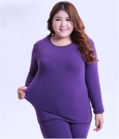 (2) 2 reviews with an average rating of 5.0 out of 5 stars. Plus Size Women's Thermal Underwear Set - Plusylicious