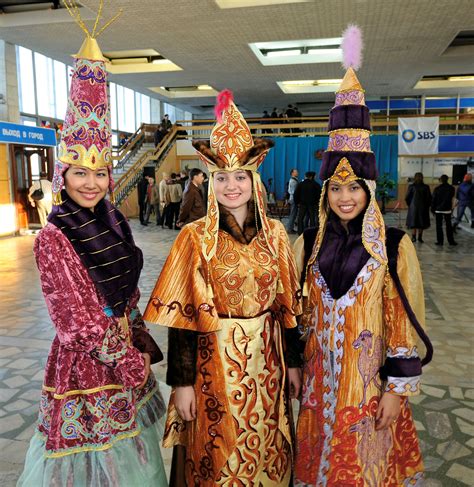 Photo Jsc E Traditional Outfits Russian Clothing Kazakhstan