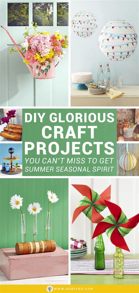 Diy Glorious Craft Projects You Cant Miss To Get Summer Seasonal