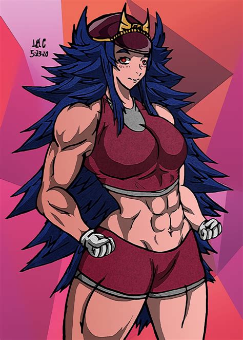 Top 10 Anime Muscle Girl Best List Zohal