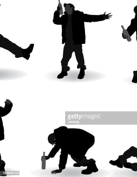 Passed Out Drunk Silhouette Photos And Premium High Res Pictures Getty Images