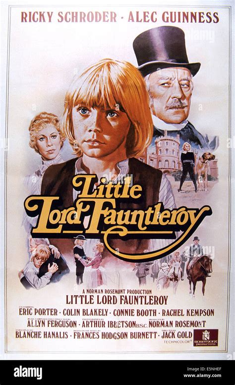 Little Lord Fauntleroy Plakat Von Links Connie Booth Ricky Schroder