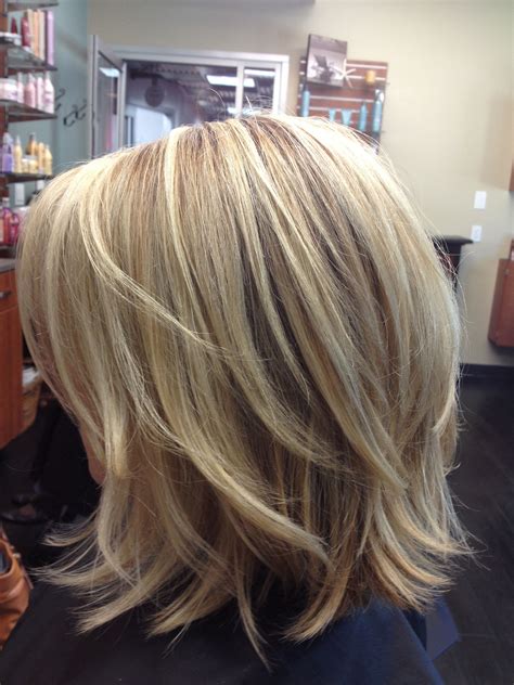 20 Collection of Medium Hairstyles with Layered Bottom