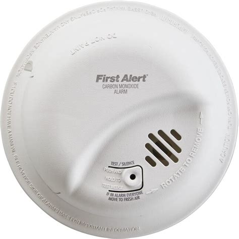 First Alert Brk Ac Hardwired Carbon Monoxide Detector At