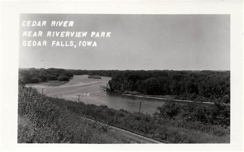 Cedar Falls Iowa Cedar River Riverview Park A Photo On Flickriver