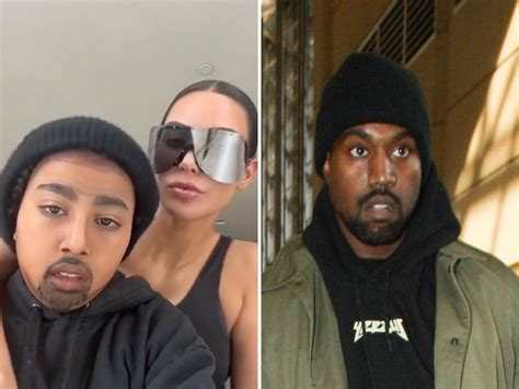 North West Transforms Into Dad Kanye West In Latest Tiktok Video