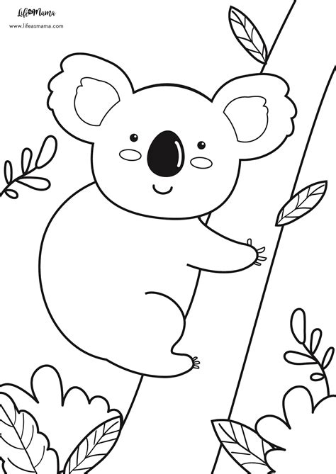 Exercise creativity with these adorable baby animals coloring pages! Coloring Pages - Life As Mama