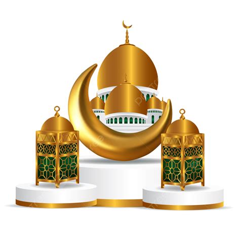 Mosque Ramadan Kareem Vector Design Images Islamic Ramadan Kareem 3d