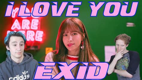 exid i love you [reaction] youtube