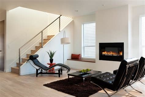 Minimalist Living Room With Modern Fireplace 5884 House Decoration Ideas