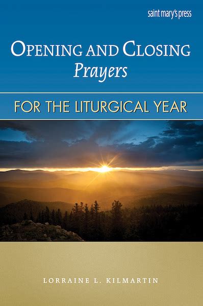 Opening And Closing Prayers For The Liturgical Year Nls Liturgy