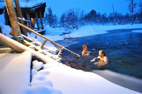 Ice Swimming And The Most Interesting Smoke Sauna In The World By The
