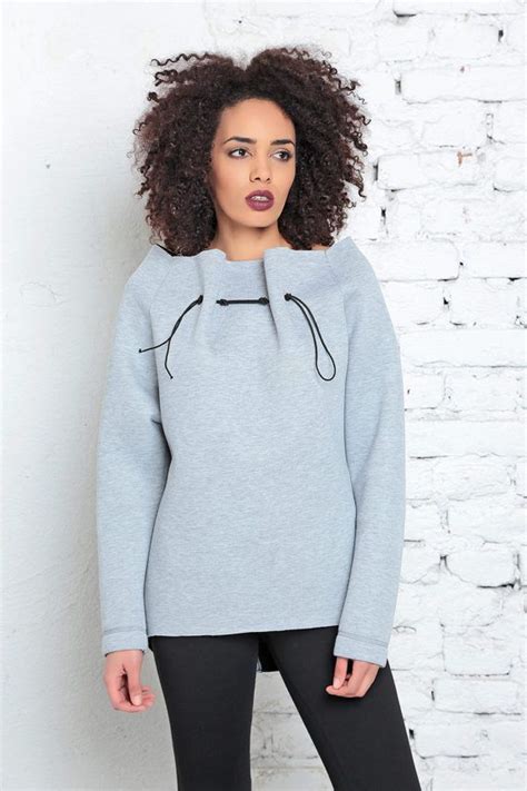 women sweater gray sweater trendy plus size clothing bohemian sweater fashion sweater