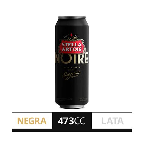 Cerveza Negra Stella Artois Noire Lata 473 Cc Carrefour