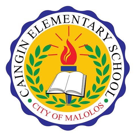 Caingin Elementary School Logo Caingin City Of Malolos Bulacan Philippines Designed By Paul