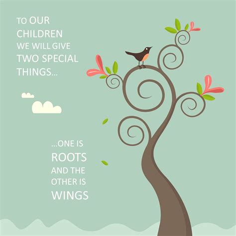 Roots And Wings Wings Quotes Flying With A Baby Roots And Wings