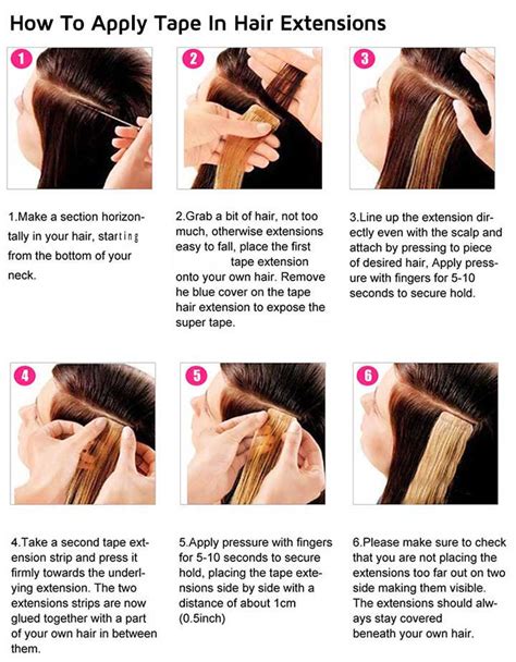 Diy Tape In Hair Extensions Tape In Hair Extensions Review A Cup Full