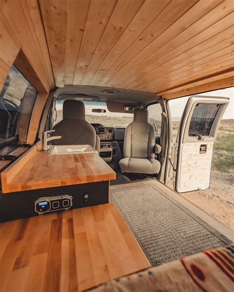 Ford Econoline E 350 Van And Interior Build Tommy Camper Vans