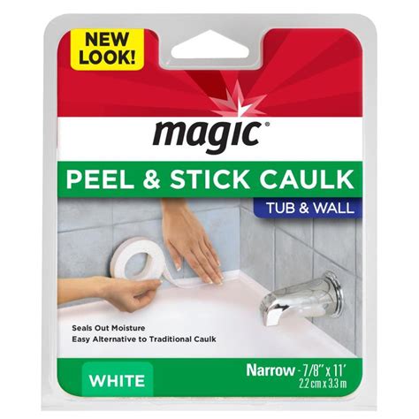 Caulking around the showerhead trim is optional, as this area usually isn't prone to. Magic White Bathtubs and Walls Bathtub Sealer Trim at ...