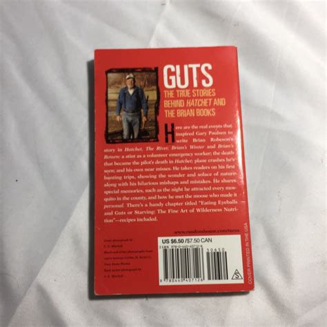 Guts By Gary Paulsen Paperback Book 9780440407126 Ebay