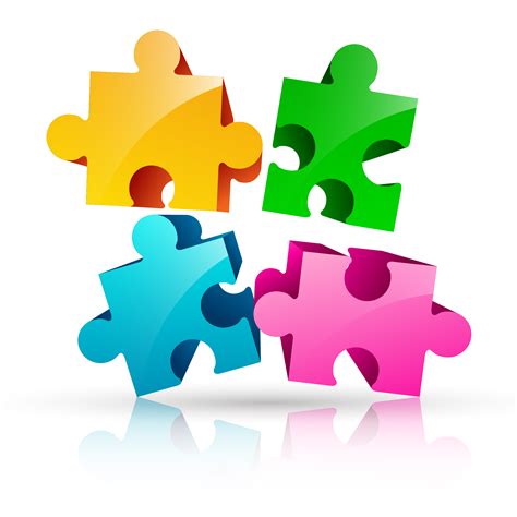 Puzzle Piece Vector At Getdrawings Free Download