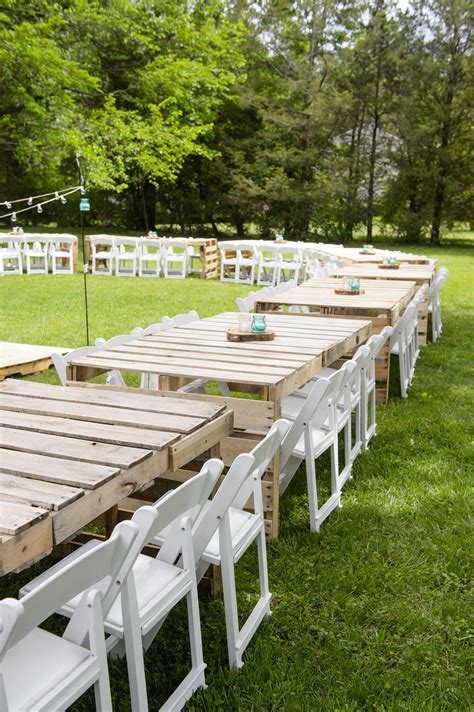 Having a backyard wedding eliminates the stress of having to book a venue a year in advance just to guarantee the date you want. My DIY Wedding: Reception | Outdoor wedding seating, Diy ...