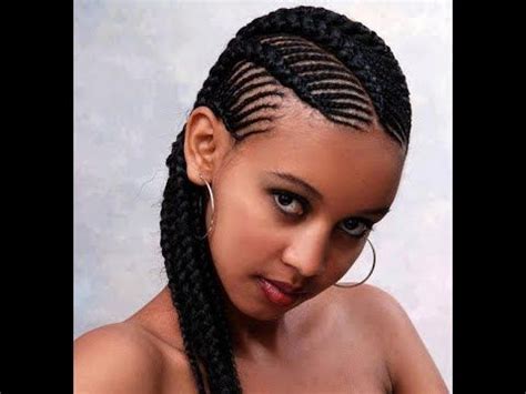 Each braid also has multi tones from black to blonde. Women Cornrow Hairstyles : Beautiful Cornrows For Women ...